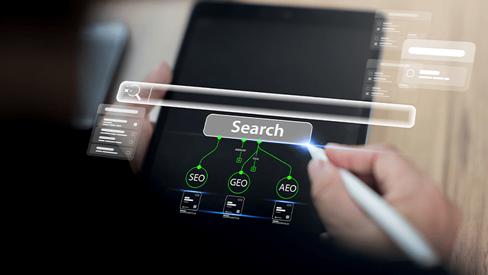 Estrategias SEO para empresas B2B en 2026 - Olózfera agencia de marketing digital B2B México